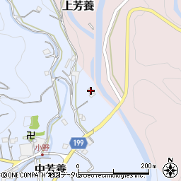 和歌山県田辺市中芳養3003-1周辺の地図