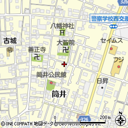 愛媛県伊予郡松前町筒井303-11周辺の地図