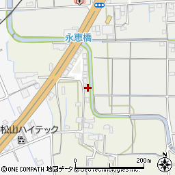 愛媛県伊予郡松前町永田491周辺の地図