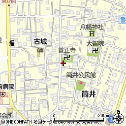 愛媛県伊予郡松前町筒井229周辺の地図