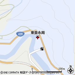 東豊永郵便局 ＡＴＭ周辺の地図