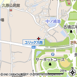 福岡県宗像市久原476周辺の地図