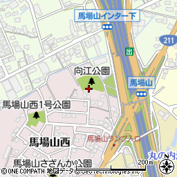 福岡県北九州市八幡西区馬場山西2周辺の地図
