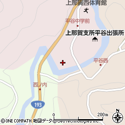 徳島県那賀郡那賀町大殿井ノ久保周辺の地図