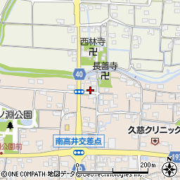西林寺前歯科医院周辺の地図