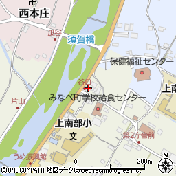 和歌山県日高郡みなべ町谷口607周辺の地図