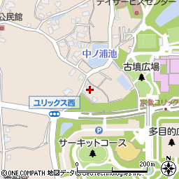福岡県宗像市久原387周辺の地図