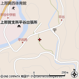 徳島県那賀郡那賀町平谷前周辺の地図