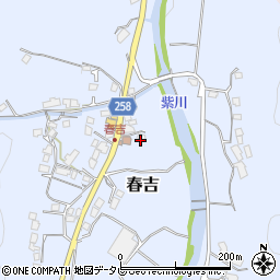 福岡県北九州市小倉南区春吉545周辺の地図