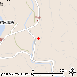 徳島県那賀郡那賀町平谷宮ノ本周辺の地図