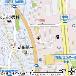 セブンイレブン福岡苅田幸町店周辺の地図