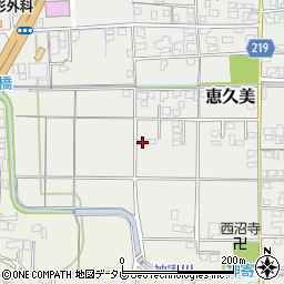 愛媛県伊予郡松前町恵久美343-2周辺の地図