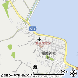福岡県福津市渡1388周辺の地図