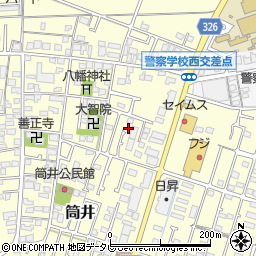 愛媛県伊予郡松前町筒井294-5周辺の地図