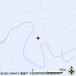 和歌山県田辺市本宮町静川577周辺の地図
