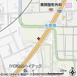 愛媛県伊予郡松前町永田515周辺の地図