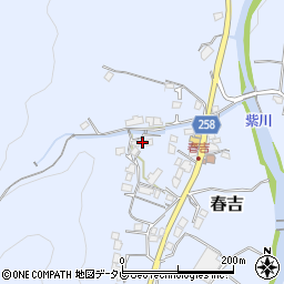 福岡県北九州市小倉南区春吉637周辺の地図
