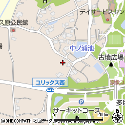 福岡県宗像市久原482周辺の地図