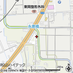 愛媛県伊予郡松前町永田527周辺の地図