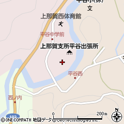 徳島県那賀郡那賀町大殿中北4周辺の地図