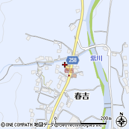福岡県北九州市小倉南区春吉642周辺の地図