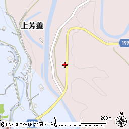 和歌山県田辺市上芳養14周辺の地図