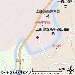 徳島県那賀郡那賀町大殿西ゴヤシ周辺の地図