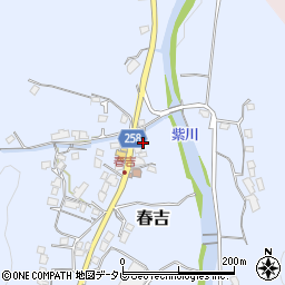 福岡県北九州市小倉南区春吉540周辺の地図