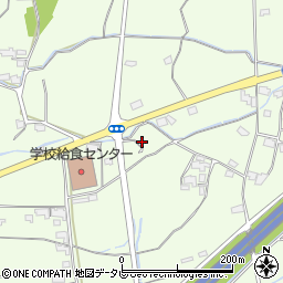 伊予川内線周辺の地図