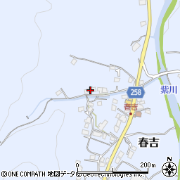 福岡県北九州市小倉南区春吉699周辺の地図