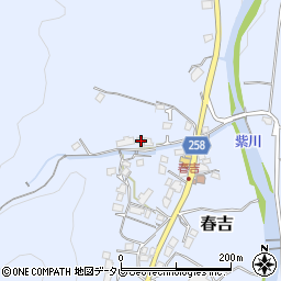 福岡県北九州市小倉南区春吉692周辺の地図