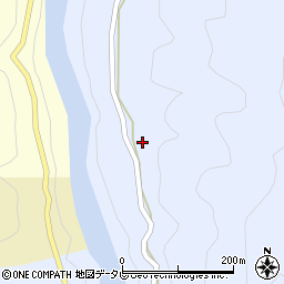 徳島県那賀郡那賀町水崎西ノ端周辺の地図