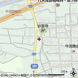 中四国クボタ周辺の地図