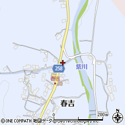 福岡県北九州市小倉南区春吉648周辺の地図