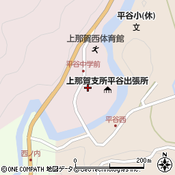 徳島県那賀郡那賀町大殿中北16周辺の地図