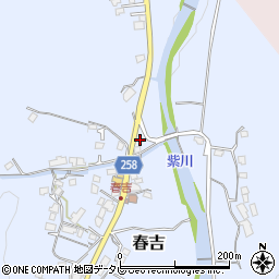 福岡県北九州市小倉南区春吉662周辺の地図