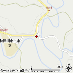 和歌山県田辺市秋津川762-2周辺の地図