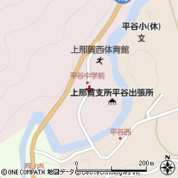 徳島県那賀町（那賀郡）大殿（中北）周辺の地図
