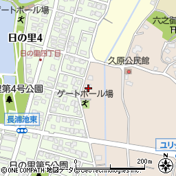 福岡県宗像市久原717-2周辺の地図