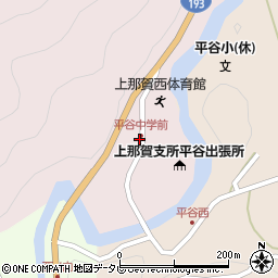 徳島県那賀郡那賀町大殿中北19周辺の地図