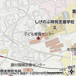 愛媛県立子ども療育センター周辺の地図