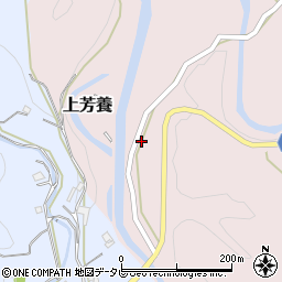和歌山県田辺市上芳養29周辺の地図