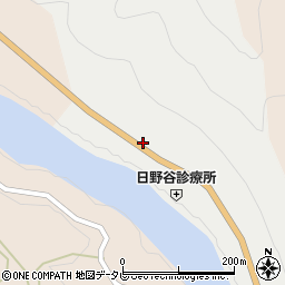 徳島県那賀郡那賀町朴野原周辺の地図