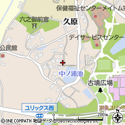 福岡県宗像市久原314周辺の地図