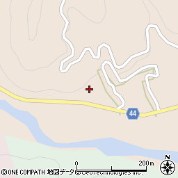 和歌山県新宮市熊野川町日足1197周辺の地図