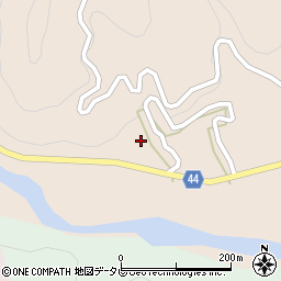 和歌山県新宮市熊野川町日足1204周辺の地図