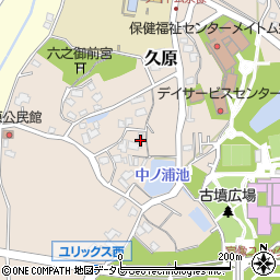 福岡県宗像市久原315周辺の地図