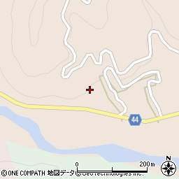和歌山県新宮市熊野川町日足1208周辺の地図