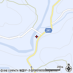 和歌山県田辺市本宮町静川730周辺の地図