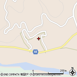 和歌山県新宮市熊野川町日足1144周辺の地図